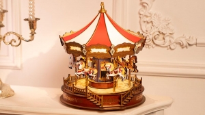 Rolife Classic Carousel: A Elegant Music Box Rolife Classic Carousel: A Elegant Music Box